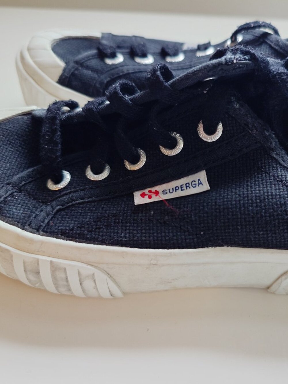 Superga 2630 Stripe Unisex
Kids's Sneaker Black Size 1 M
